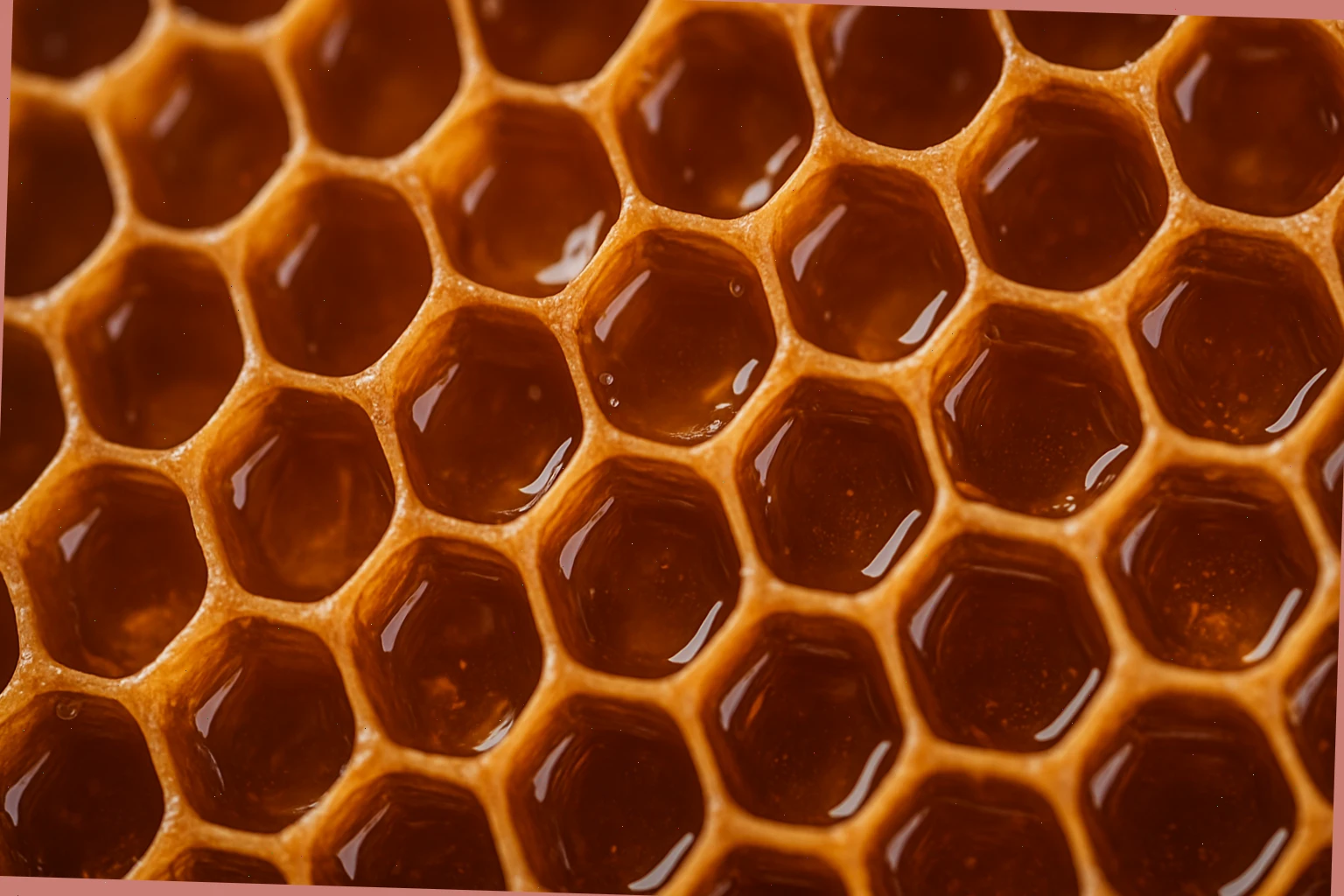 Honeycomb close-up