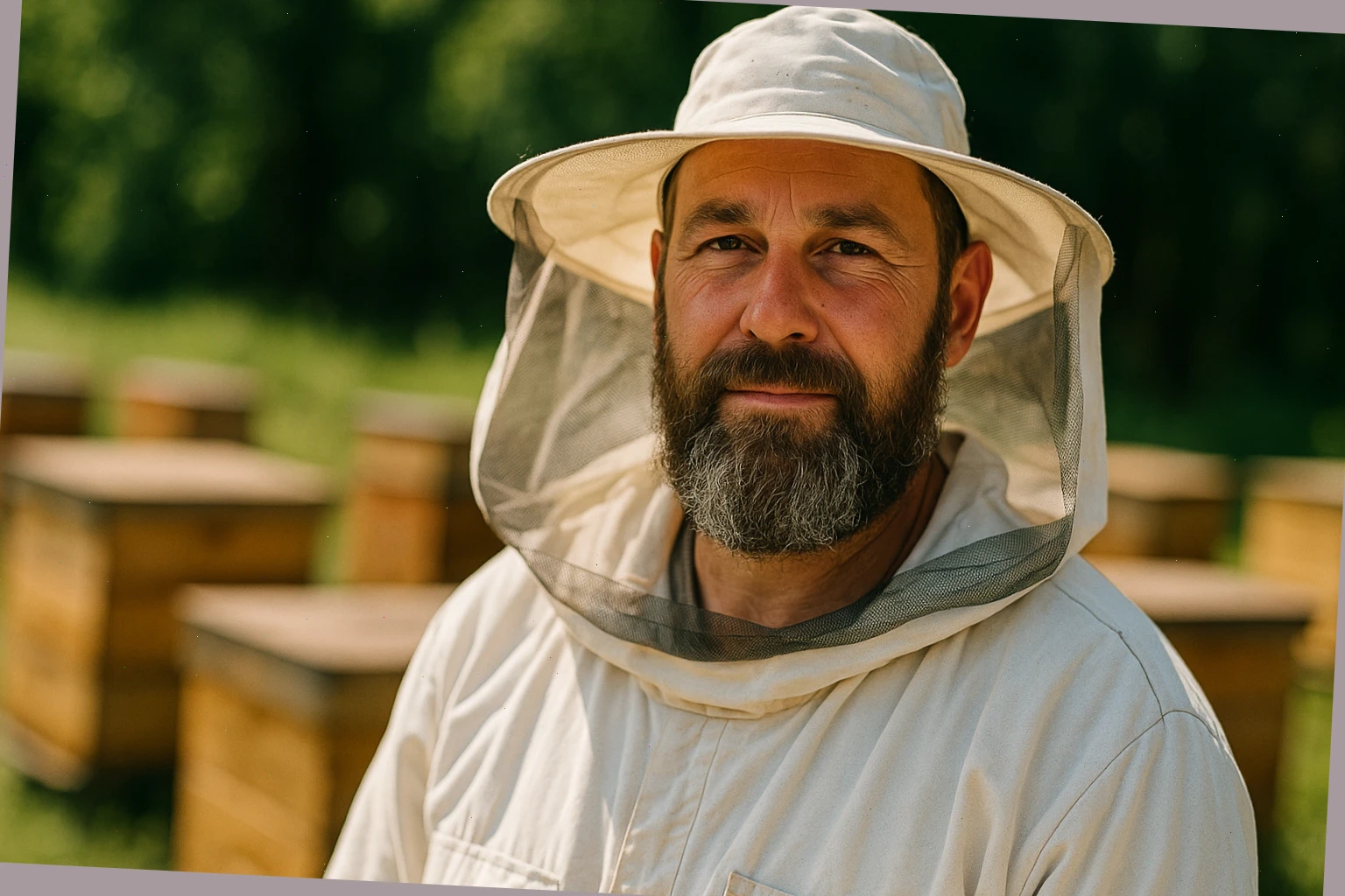 Beekeeper portrait